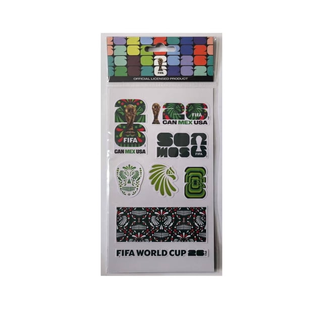 Plantilla de Calcomanías FIFA WORLD CUP Mundial 2026 1 Pieza