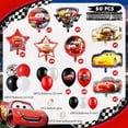 thumbnail image 3 of 80Pcs Cars Balloon Party Decorations,Cars Birthday Decorations Balloons Set - Lightning Mcqueen Theme Party Latex Balloons & Foil Balloons for Kids Birthday Party Decorations Favors, 3 of 8