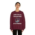 thumbnail image 3 of Sorry I'm late I was watching my 3d printer, 3D Printer hobbies maker - Unisex Heavy Blend Crewneck Sweatshirt, 3 of 9
