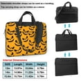 thumbnail image 2 of PUREYAH Laptop Case Bag with Compartments for Women, Wicked Mouth Lightweight Computer Tote Bag for Men Travel Work 14 inch, 2 of 7