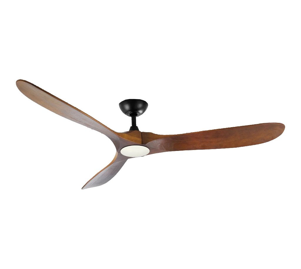 Indoor/Outdoor Ceiling Fan - Vintage Rustic Propeller Wood Indoor