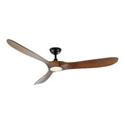 Indoor/Outdoor Ceiling Fan - Vintage Rustic Propeller Wood Indoor/Outdoor Ceiling Fan - 60" Diameter
