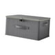 thumbnail image 2 of Caja de almacenamiento plegable con cerradura de contraseña y tapa con cremallera para hombres y mujeres 60cmx40cmx30cm, 2 of 9