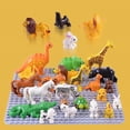 thumbnail image 4 of Grandes bloques de construcción, figuras de animales de granja, accesorios, bloques, pollo, pato, perro, gato, insectos, juguetes de ensamblaje, regalo para niños, 4 of 5