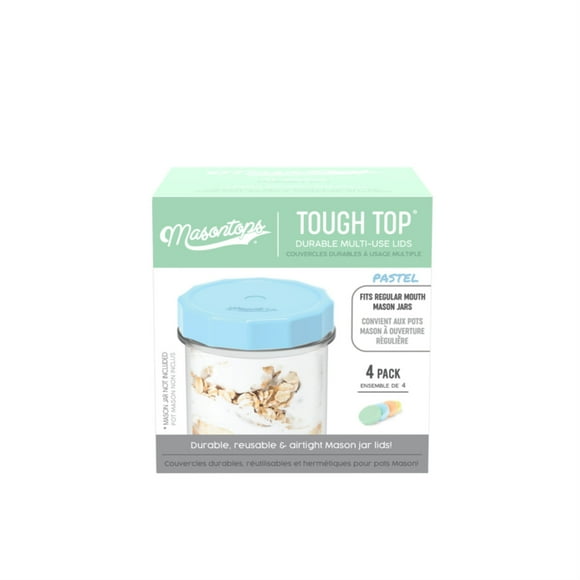 Couvercle de Pot MASON RM BLU 4PK (Lot de 1)