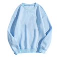 thumbnail image 4 of Goodeals Women's Love Graphic Sweatshirt Love Heart Valentines Day Sweatshirt Sweater Pullover Cute Funny Gifts Clothes for Teen Girls(Light Blue,M)Saving, 4 of 4