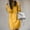 Yellow, variant on ZANKLEY Women Turtleneck Sweater Dress Oversized Long Sleeve Knit Pullover Fall Sweater Short Dresses