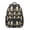 Bigfoot and Human, variant on Bigfoot and Human Black Pattern Backpack for School, Cute School Bag with Adjustable Shoulder Straps and Padded Back, 15.3"x11"x6.7"