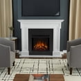 thumbnail image 6 of Real Flame Thayer 55" Electric Fireplace in White, 6 of 6