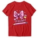thumbnail image 4 of Xuyuer Women Graphic Print Round Neck Short Sleeve T-Shirt, Summer T-Shirt For School Season, 4 of 5