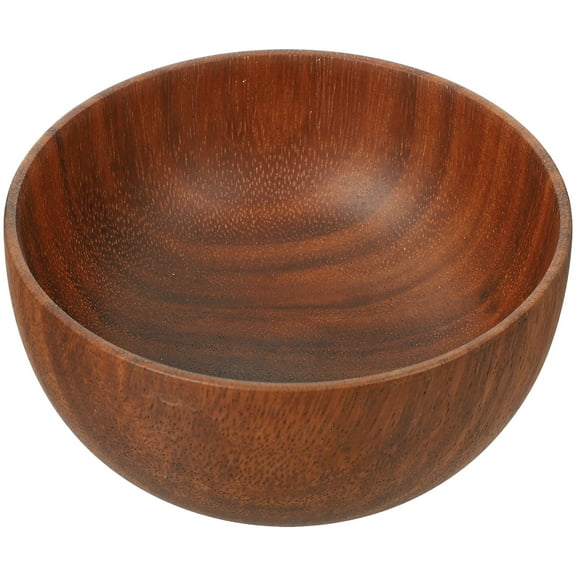 Food Gold Table Decor Wooden Serving Bowl Snack Sauce Storage Container