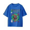 thumbnail image 2 of Marvel Spider-Man Brand New Day Youth The Web-Slinger Is Back T-Shirt (Royal, XS-XL), 2 of 4
