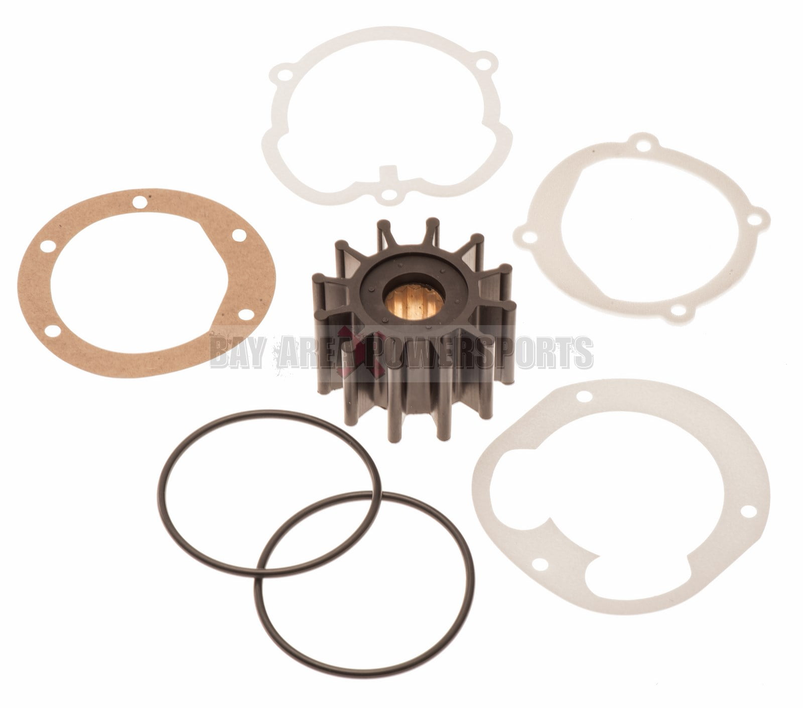 Johnson Water Pump Impeller Rebuild Kit 09-1027B 09-1027B1 18-3081 9 ...