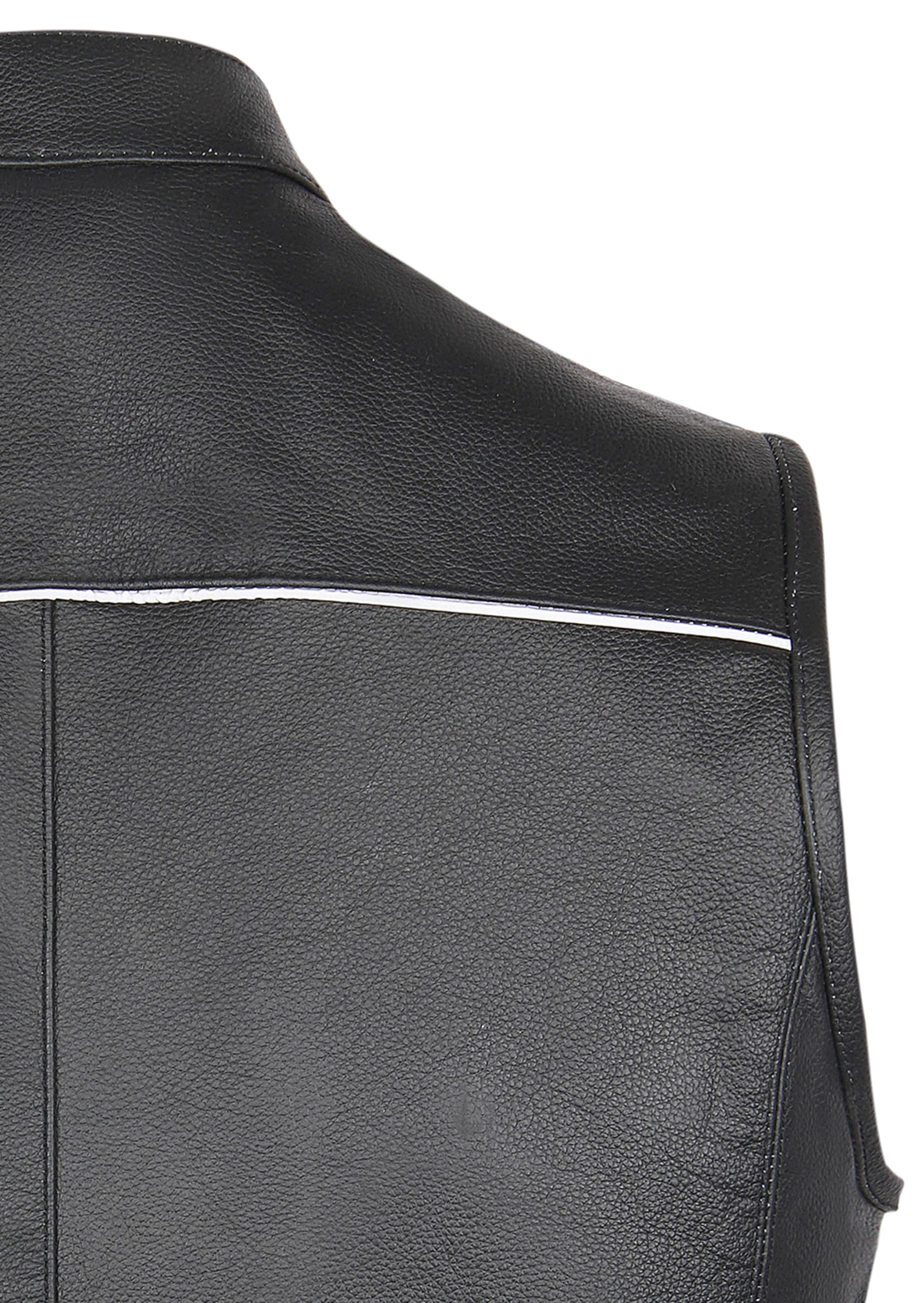 Motorbike Leather Classic Vest – LF-LV-003 – Leathers First