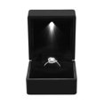 thumbnail image 1 of Led Lighted Ring Box Earring Ring Gift Case Wedding Ring Jewelry, 1 of 5