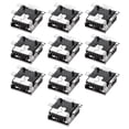 thumbnail image 1 of Unique Bargains Mini USB PCB Connector Type-B 5P Female Jack SMT SMD Short Body 10Pcs, 1 of 4