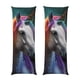 thumbnail image 1 of Fotbe Colorful Haired White Horse Funda para Almohada Corporal con Diseño, Funda de Microfibra Ultrasuave de 20x54 Pulgadas, Ropa de Cama Elegante, 1 of 7