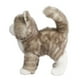 thumbnail image 5 of Peluche Douglas con cremallera, gato atigrado gris, 30 cm, 5 of 7
