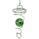 thumbnail image 4 of 2Pcs Gazing Ball Spiral Tail Wind Spinner Stabilizer Stainless Steel Spiral Wind Chimes for Outside Green, 4 of 5