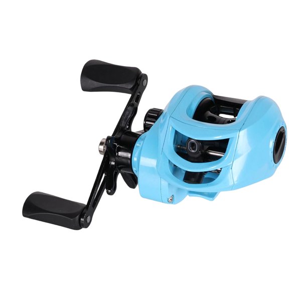 7.2/1 Carrete de pesca Carrete de fundición duradero de agua salada para artes de pesca (azul derecho)