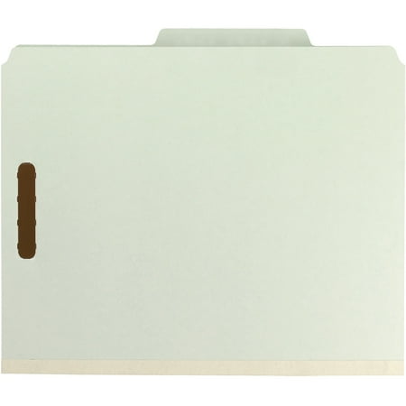 UPC: 0086486140232 | Smead  SMD14023  100% Recycled Classification Folders  Gray Green