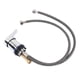 thumbnail image 1 of 60cm Shampoo Bed Faucet Hair Salon Accessories Zinc Alloy Shampoo Bed Chair Valve for Barber Shop, 1 of 4