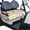 Flowers-139, variant on Colorful Floral Pattern Golf Cart Seat Cover 51" x 31" Universal Fit Front Bench Protector Fits Most Golf Cart Models