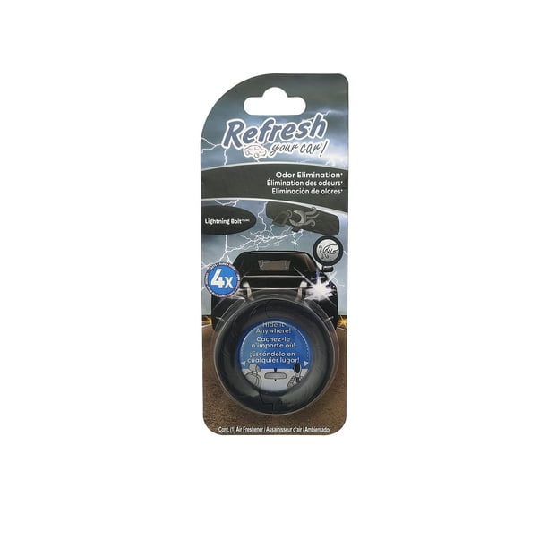 Ambientador para coche Refresh Your Car Lightning Bolt, paquete de 1