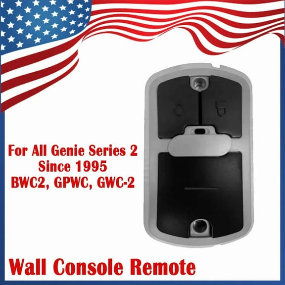 Garage Door Wall Console Opener Remote Universal For All Genie Series 2 Gwc-2