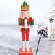 thumbnail image 4 of Muñeco de de Cascanueces de Navidad de 15 Pulgadas, Juguete de Marioneta de Figura, de Cascanueces de Madera para Decoración Del Hogar Estilo B Gloria soldado cascanueces, 4 of 9