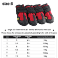 thumbnail image 2 of Waterproof Shoes for Dogs with Reflective Strips Rugged Anti-Slip Sole Dog Boots Paw Protectors, 2 of 5