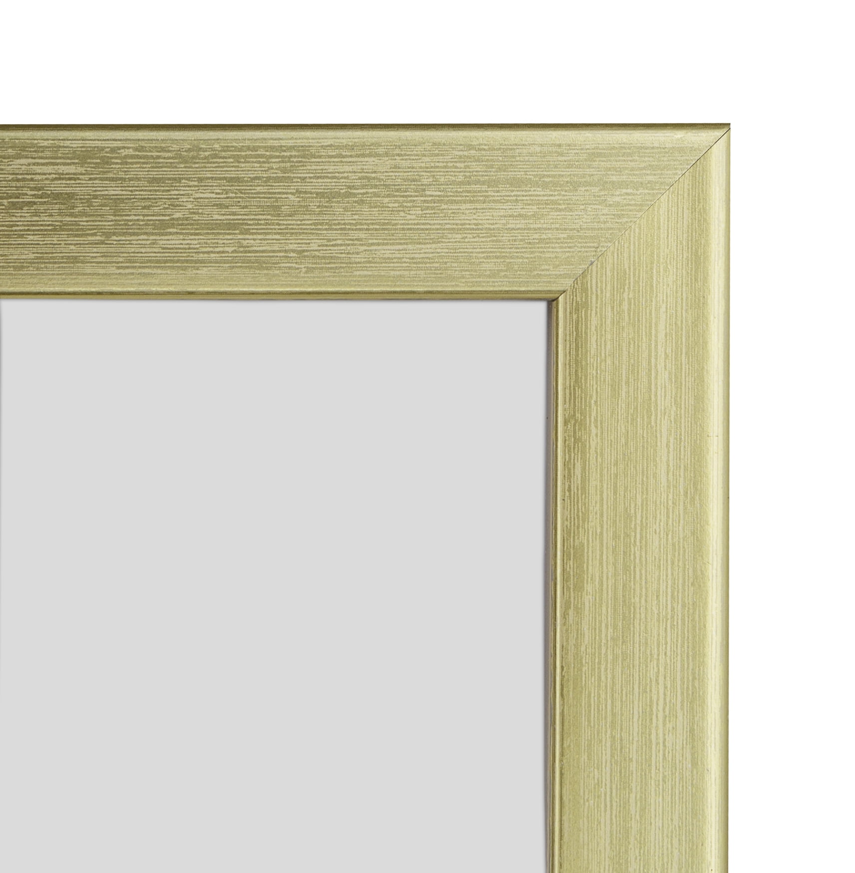 (2 pack) Mainstays – 16x20 Picture Frame – Gold Thin Flat Profile Wall Photo Frame