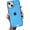 Blue, variant on Fluorescent Color Clear Phone Case for Iphone16 15 14 Pro Max 11 12 13 Pro Max Xr Xs 8 Plus Soft Shockproof Cover(for iPhone 12 12Pro/Purple)