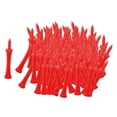thumbnail image 1 of Almencla 100 Pieces Golf Tee Club Accessories Reusable for Backyard Beginner Training red, 1 of 8