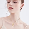 thumbnail image 5 of 1 Box 20Pcs Ice Pick Pinch Bails 18K Gold Plated 304 Stainless Steel 2 Sizes Pendant Clasp for Necklace Jewelry Making Gold, 5 of 7