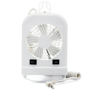 Hike Crew 14” RV Roof Vent Fan, 12V, 10-Speed RV Vent Fan with Remote and  Rain Sensor, White Lid 
