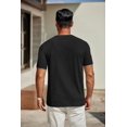 thumbnail image 3 of COOFANDY Men's T Shirts Short Sleeve Classic V Neck T-Shirt Casual Summer Basic Tee Shirt, 3 of 6