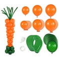 thumbnail image 2 of AMLESO Carrot Shape Latex Balloon DIY Easter Balloons Set for Celebrations Proposal, 2 of 8