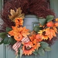 thumbnail image 6 of Uxcell Fake Fall Leaves, 4.7 inch 20Pcs Artificial Maple Leaves Faux Autumn Leaves Decor Style 3, Red, 6 of 6