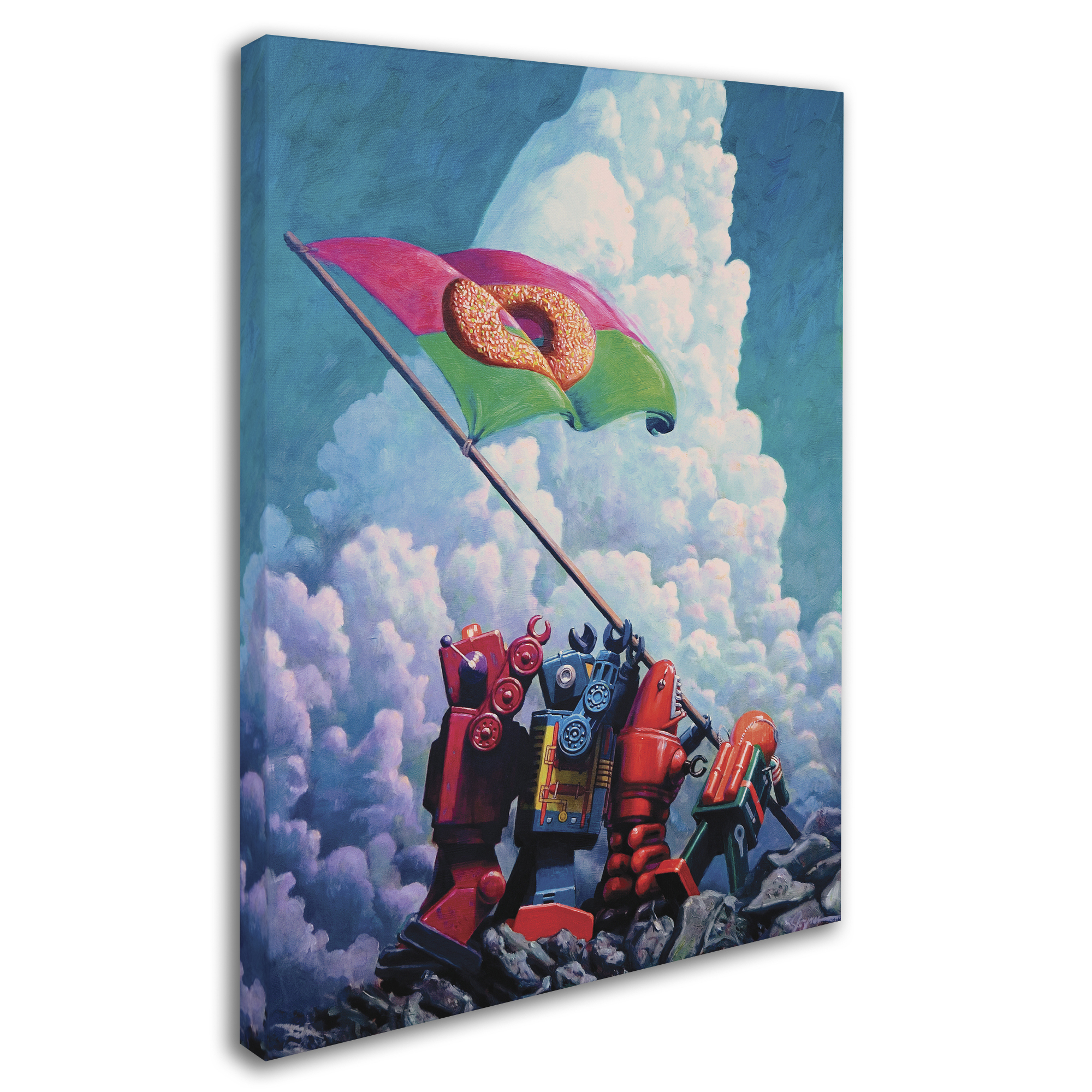 Trademark Fine Art "IO Jima" Canvas Art by Eric Joyner