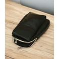 thumbnail image 4 of Leatherboss Large Cigarette Case Money and Money Holder with Attached Phone Case New Black, 4 of 5