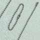 thumbnail image 5 of GOOHOCHY Cierre de conector de cuentas largas de acero inoxidable, cadena de bolas, llavero, etiqueta, cadena de cuentas de metal, 5 of 8