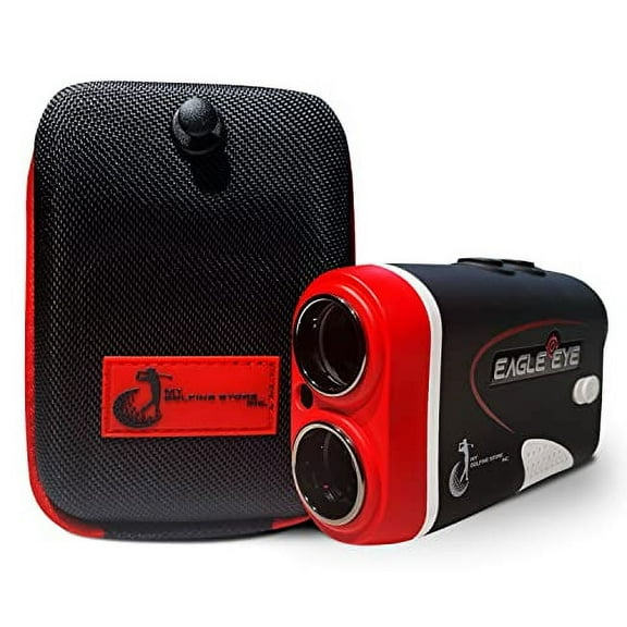 My Golfing Store-Eagle Eye Elite Golf Rangefinder with Slope, Distance Measuring Device with Magnetic Strip,1000 Yard Range,6X Magnification, Image Stabilization, Elite Rangefinder.