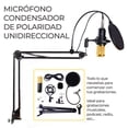 thumbnail image 3 of Kit Profesional Microfono Condensador Grabación Estudio KTV Ele-Gate BM800, 3 of 5