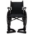 thumbnail image 2 of Silla de ruedas ultraligera Karman Healthcare 802-DY de 13.6 kg con reposapiés extraíble, color negro, asiento de 45 x 40 cm, 2 of 4