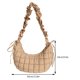thumbnail image 4 of Bolso Nube Burbujas para Mujer Bolso Acolchado Liso Bolsos (caqui), 4 of 9