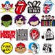 thumbnail image 3 of 100 pcs Rock and Roll Music Band Waterproof Stickers for Car Phone Decoration, 3 of 3