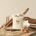 thumbnail image 2 of WoodWick Vanilla Bean Medium Hourglass Candle, 2 of 8