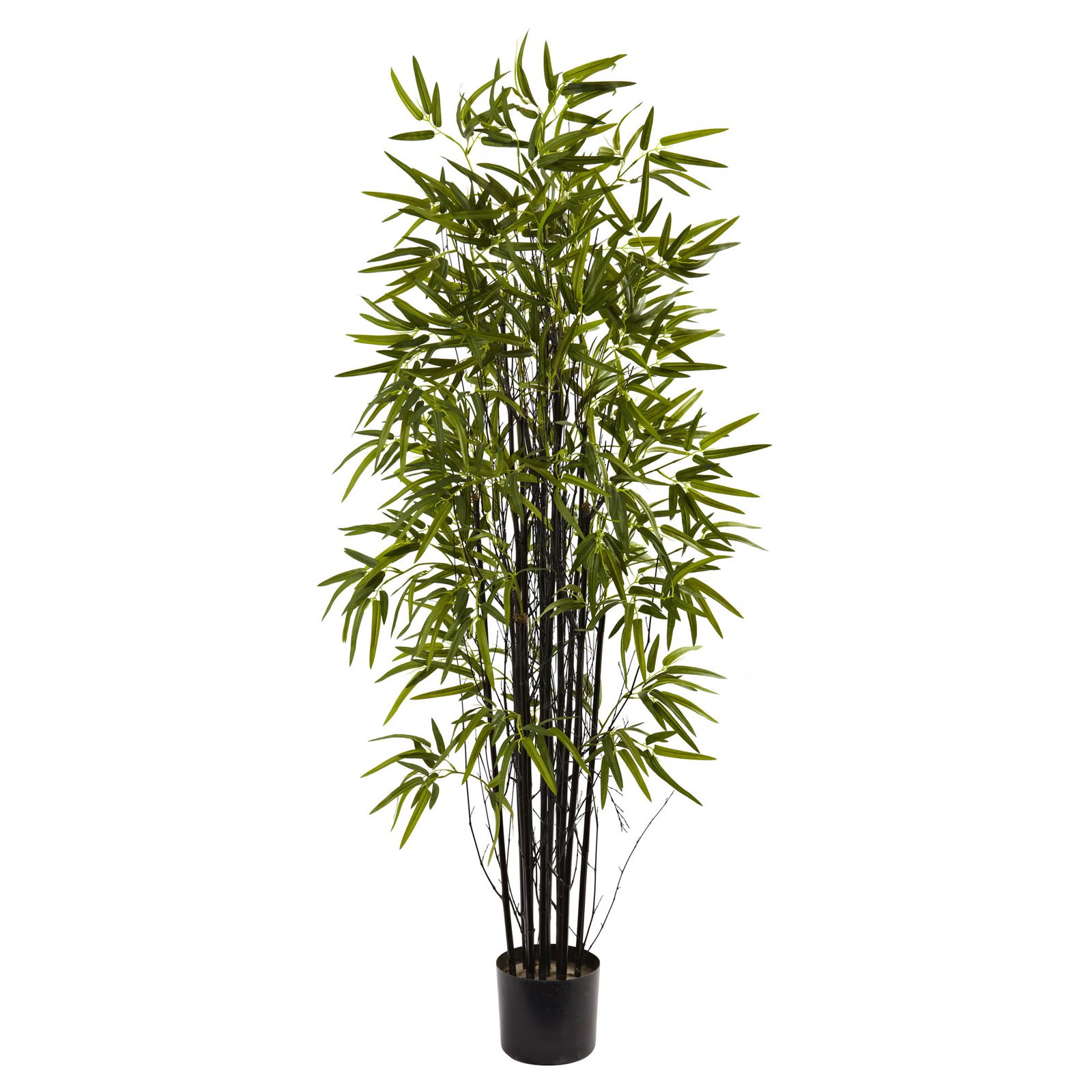Nearly Natural Black Bamboo Silk Tree