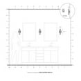 thumbnail image 3 of Livex Lighting Midtown Bath Light in Brushed Nickel, 3 of 10